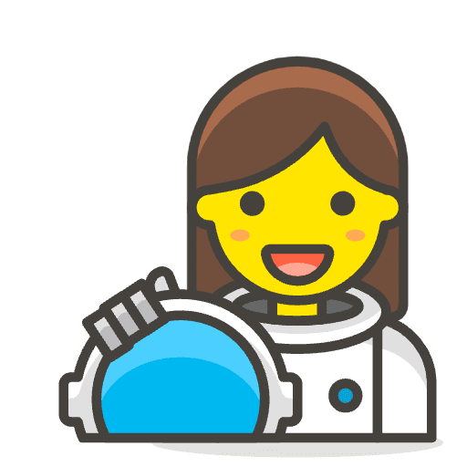 Woman Astronaut 1 Emoji from Emoji - Free Set