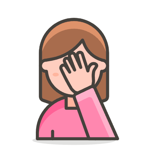 Woman Facepalming 2 Emoji from Emoji - Free Set