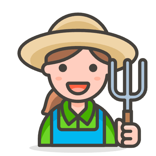 Woman Farmer 2 Emoji from Emoji - Free Set