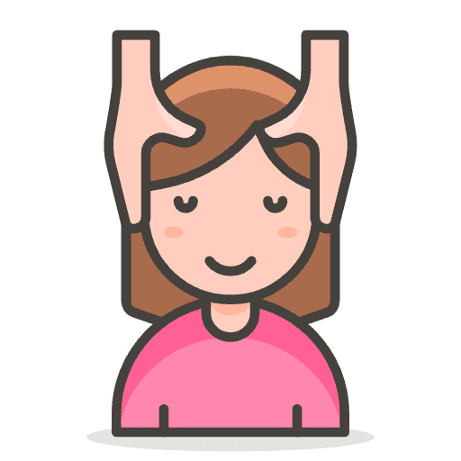 Woman Getting Massage 2 Element from Emoji - Free Set