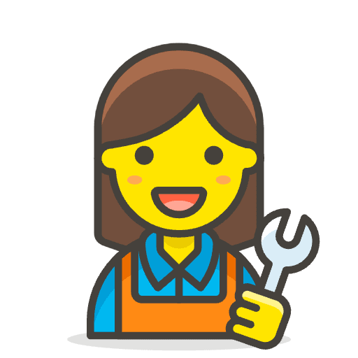 Woman Mechanic 1 Emoji from Emoji - Free Set