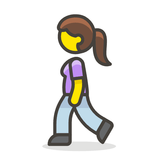 Woman Walking 1 Emoji from Emoji - Free Set