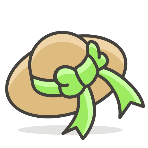 Womans Hat Emoji from Emoji - Free Set