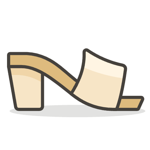 Womans Sandal Emoji from Emoji - Free Set
