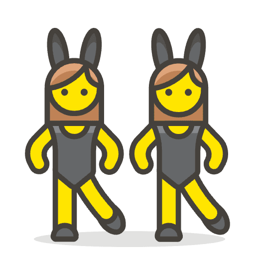Women With Bunny Ears 1 Emoji from Emoji - Free Set