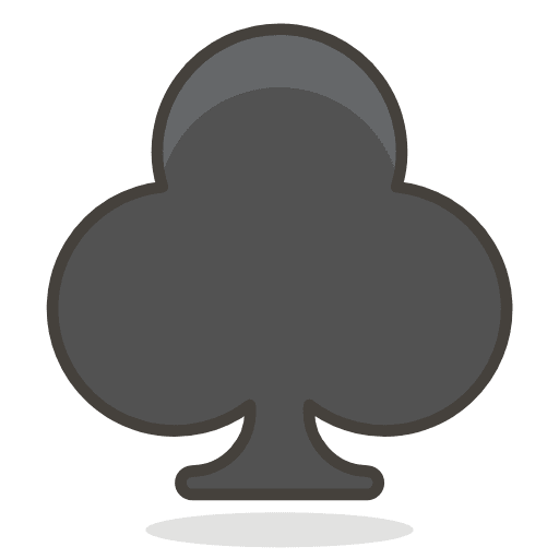 Club Suit Emoji from Emoji - Free Set