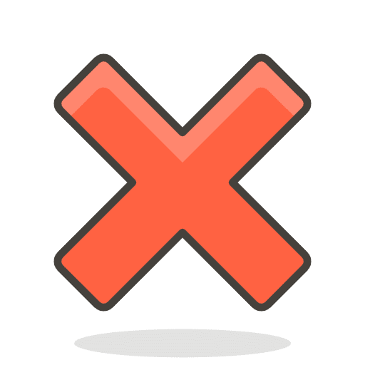 Cross Mark Emoji from Emoji - Free Set