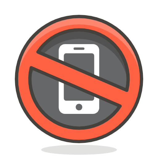 No Mobile Phones Emoji from Emoji - Free Set