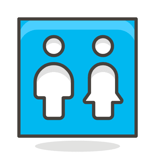Restroom Emoji from Emoji - Free Set