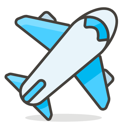 Airplane Emoji from Emoji - Free Set