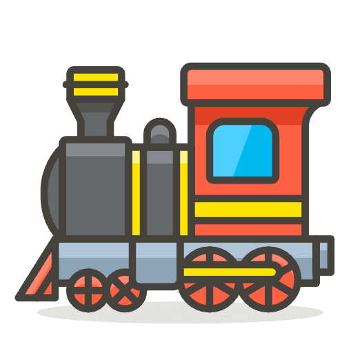 Locomotive Element from Emoji - Free Set