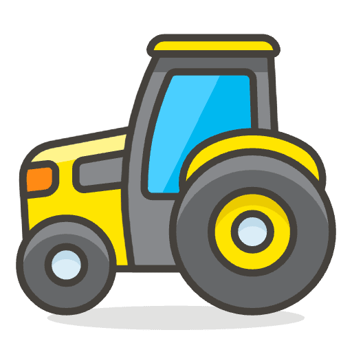 Tractor Element from Emoji - Free Set