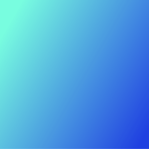 Cyan Blue Vibrant Element from Gradient BG - Free Set