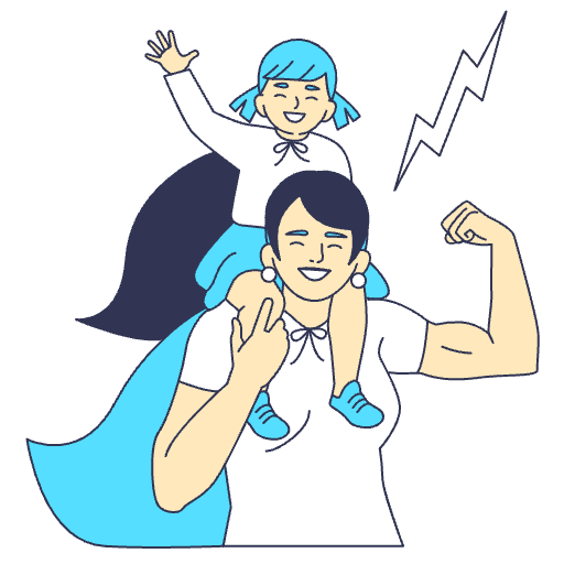 Girl Power Feminism Illustration from Free illustrations Set