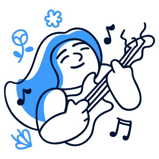 Being Creative 2 Illustration from Free illustrations Set