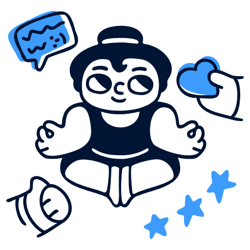 Social Media Discussion Illustration from Free illustrations Set