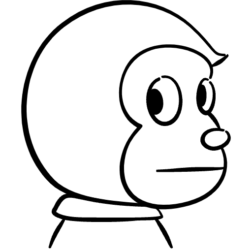 Awkward Look Monkey  Hand Drawn Element from Memes (Free) Set