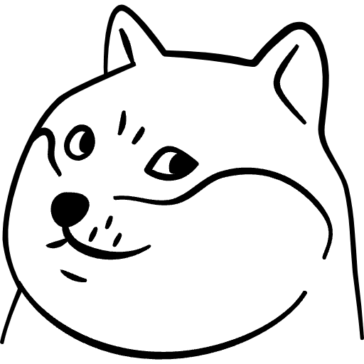 Doge Hand Drawn Element from Memes (Free) Set