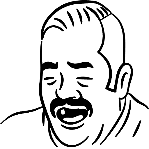 Spanish Laughing Hand Drawn Element from Memes (Free) Set