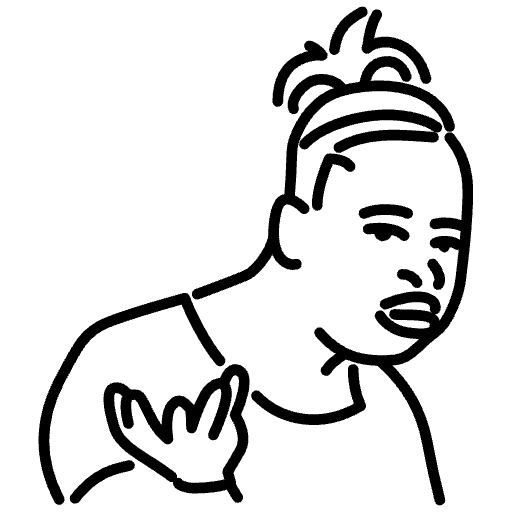 Confused Black Girl Element from Memes (Free) Set