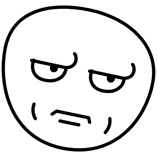 Intolerant Face Element from Memes (Free) Set