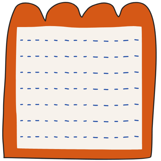 Note Pad Color Border 1 Element from Sticky Notes - Free Set