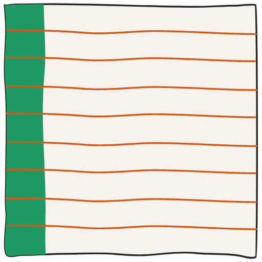 Note Pad Color Border 10 Element from Sticky Notes - Free Set