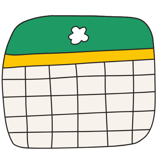 Note Pad Color Border 16 Element from Sticky Notes - Free Set