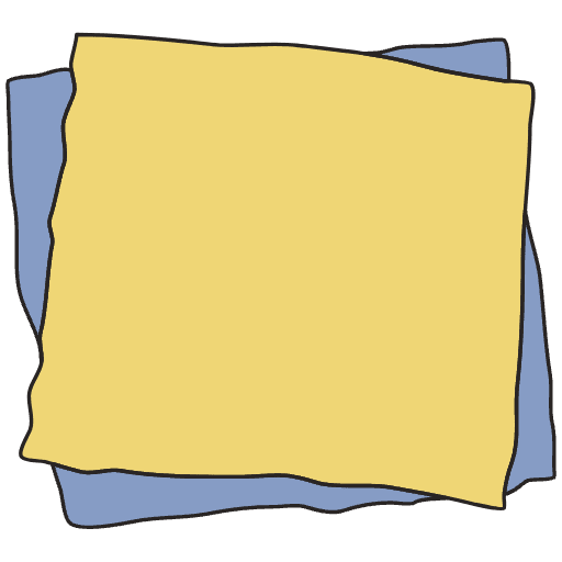 Note Pad Color Border 7 Element from Sticky Notes - Free Set