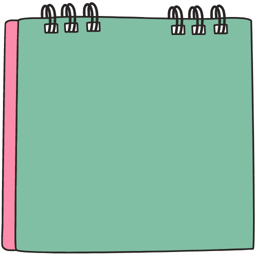 Note Pad Sheet Hoop Color Border 3 Element from Sticky Notes - Free Set