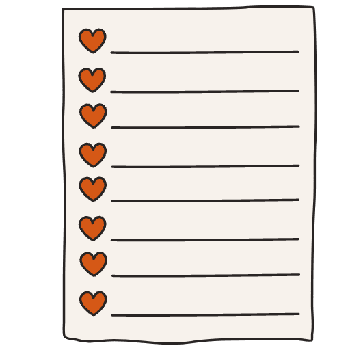 Note Pad Sheet List Color Border 1 Element from Sticky Notes - Free Set
