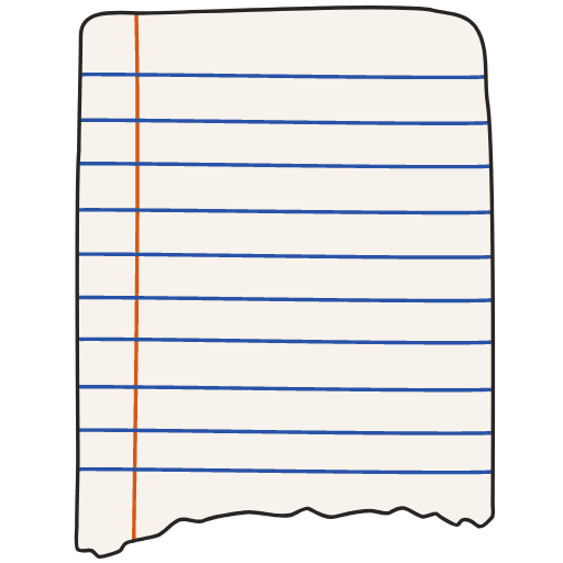 Note Pad Sheet Tear Color Border 15 Element from Sticky Notes - Free Set