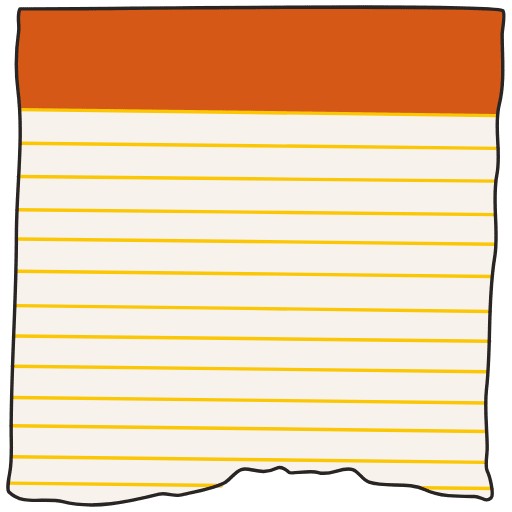 Note Pad Sheet Tear Color Border 23 Element from Sticky Notes - Free Set