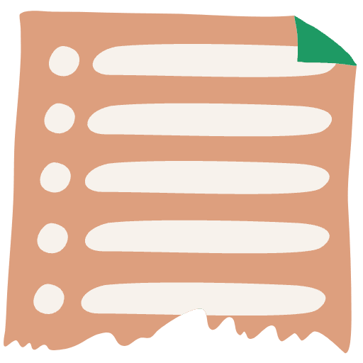 Note Pad Flip Color Borderless 3 Element from Sticky Notes - Free Set
