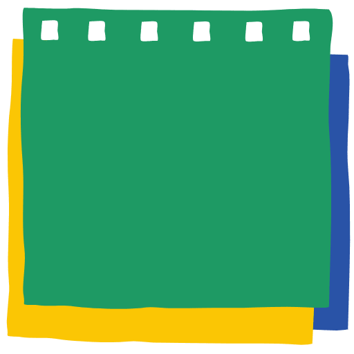 Note Pad Sheet Hole Color Borderless 2 Element from Sticky Notes - Free Set