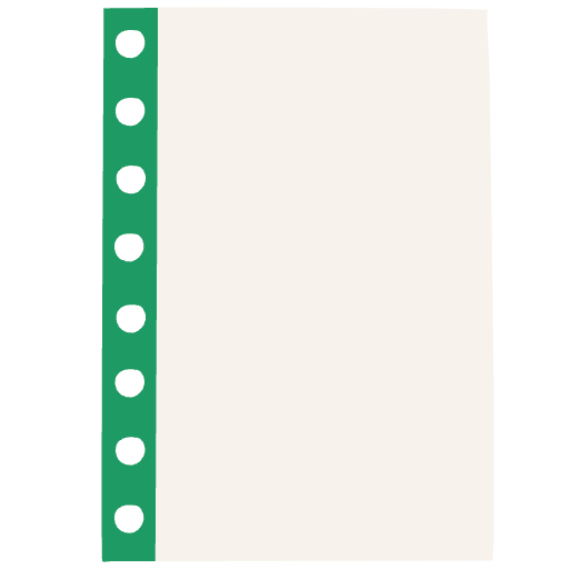 Note Pad Sheet Hole Color Borderless 3 Element from Sticky Notes - Free Set