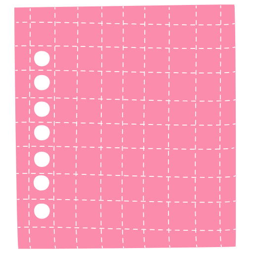 Note Pad Sheet Hole Color Borderless 4 Element from Sticky Notes - Free Set
