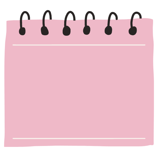 Note Pad Sheet Hoop Color Borderless 2 Element from Sticky Notes - Free Set