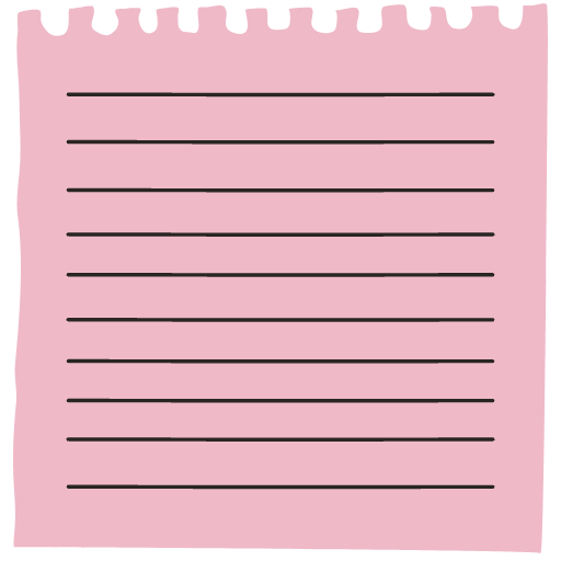 Note Pad Sheet Tear Color Borderless 20 Element from Sticky Notes - Free Set