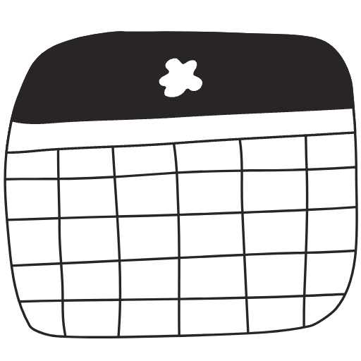 Note Pad Black White 16 Element from Sticky Notes - Free Set