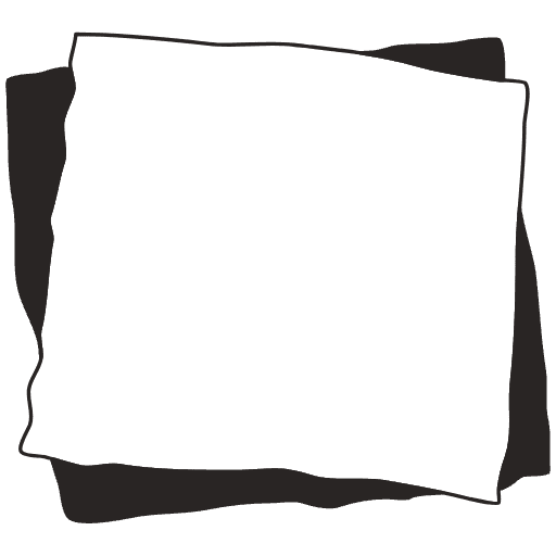 Note Pad Black White 7 Element from Sticky Notes - Free Set