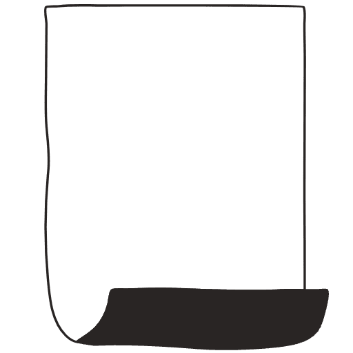 Note Pad Flip Black White 7 Element from Sticky Notes - Free Set