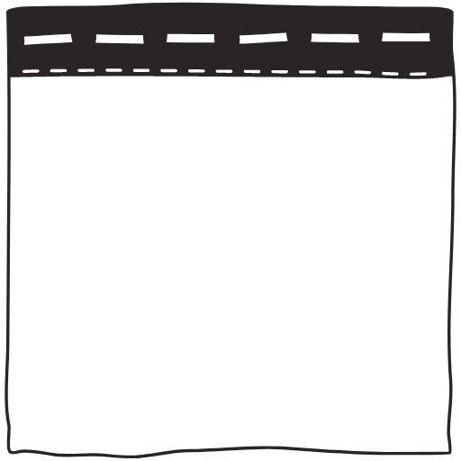 Note Pad Sheet Tear Black White 19 Element from Sticky Notes - Free Set