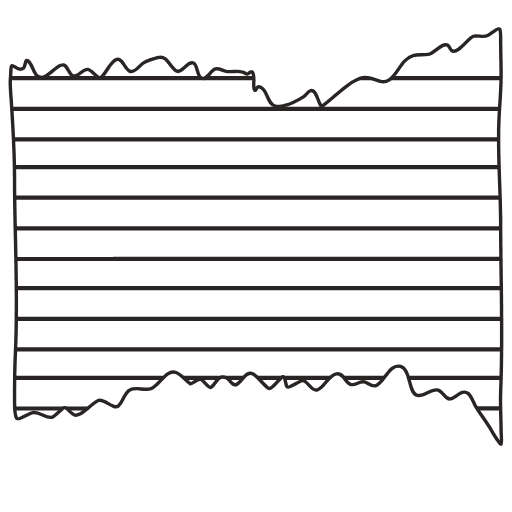 Note Pad Sheet Tear Black White 4 Element from Sticky Notes - Free Set