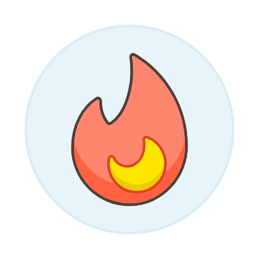 Flame Illustration from 150 Free illustrations Set