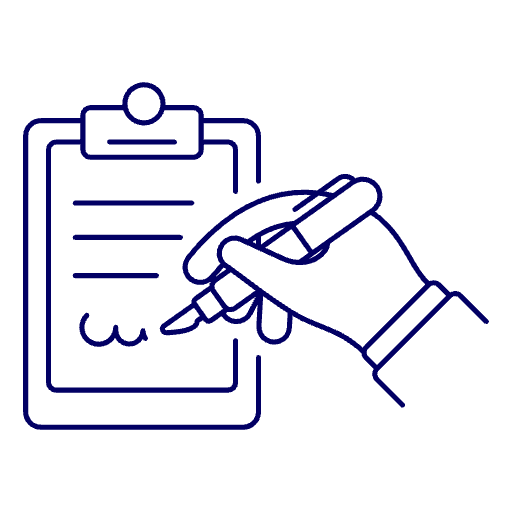 Document Sign 1 Illustration from UX Line - Free Set