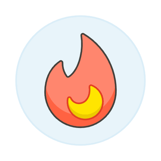 Flame Illustration from UX Colors - Free Set
