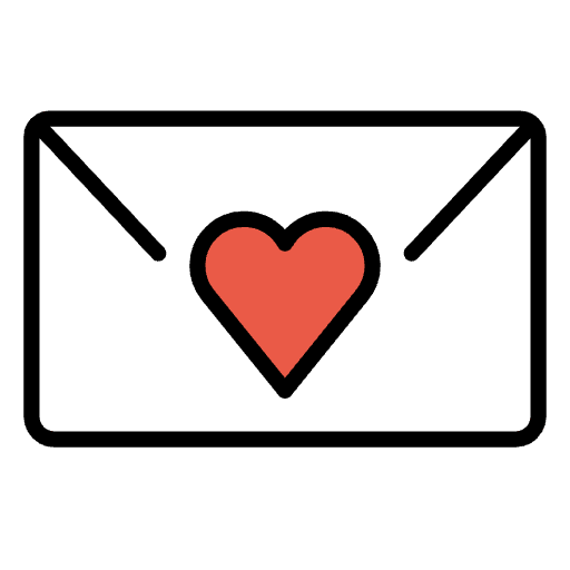 Love Letter Element from OpenMoji Set