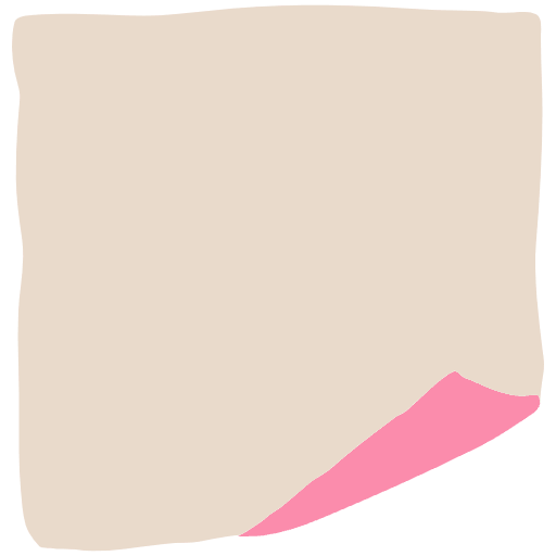 Note Pad Flip Color Borderless 4 Element from Sticky Notes (Flat) Set