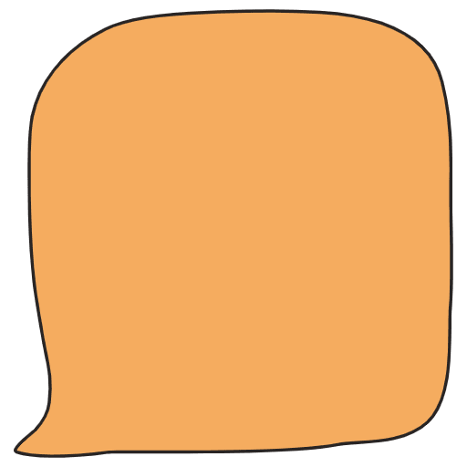 Note Pad Sheet Freeform Bubble Color Border 1 Element from Sticky Notes (Classic) Set